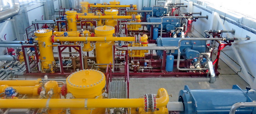 Fuel gas treatment facility